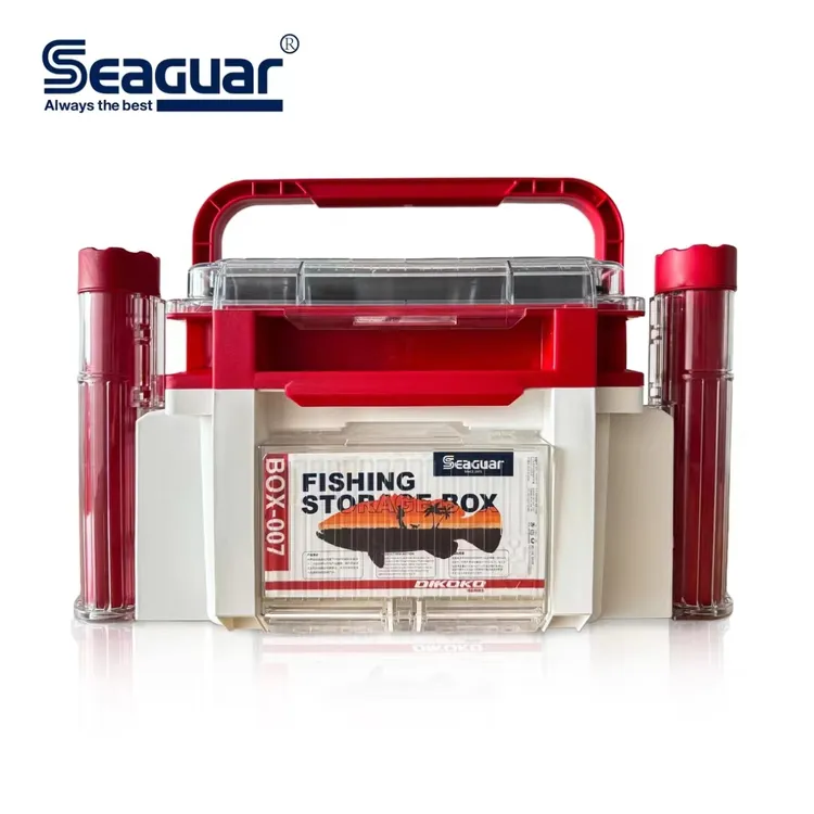 24款Seaguar西格路亚钓箱多功能可插竿收纳箱可坐钓鱼箱