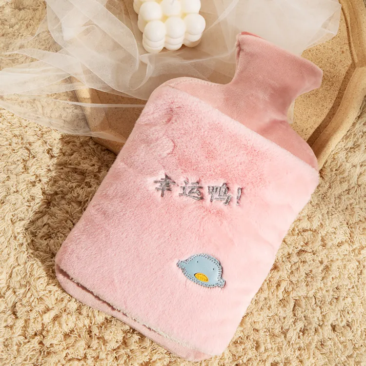 热水袋注水式姨妈暖肚热水袋灌水正品防爆大小号容量暖脚神器双插