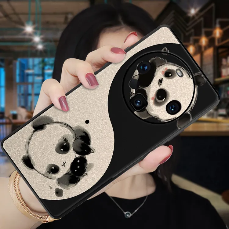 Yagoo/雅好适用于华为mate80pro手机壳创意太极熊猫70高级超薄max