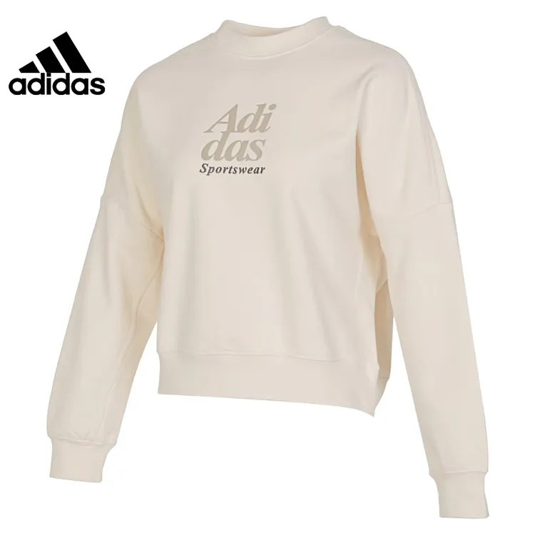 adidas阿迪达斯女子LOUNGE FT CREW针织圆领套衫IM8852