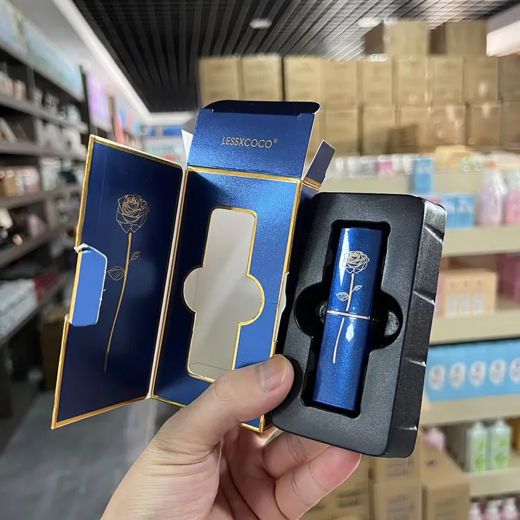 LESSXCOCO蓝色妖姬口红 变色口红唇膏滋润保湿不沾杯防水不掉色