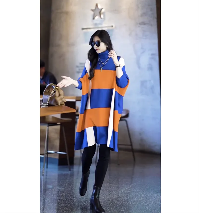 加厚保暖【香絮】秋冬必备时尚上档次洋气高档宽松毛衣上衣-5066#