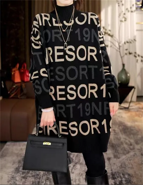 加厚保暖【华尔街】秋冬必备时尚上档次洋气高档宽松毛衣上衣-5511#