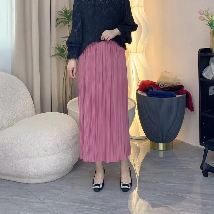 【半身裙】时尚百搭减龄显身材遮肉肉时髦百褶半身裙女显瘦大码薄