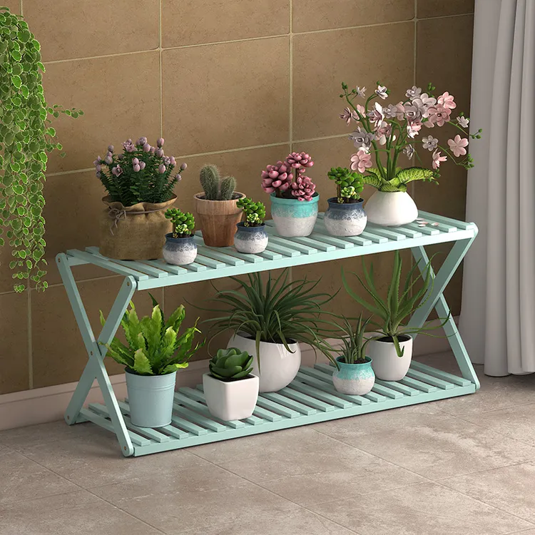 阳台飘窗多肉花架子客厅落地窗台置物架桌面小花架多层摆件收纳架