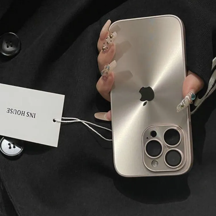 ins适用苹果15极光手机壳个性iPhone13/4promax创意12/11女款硬壳