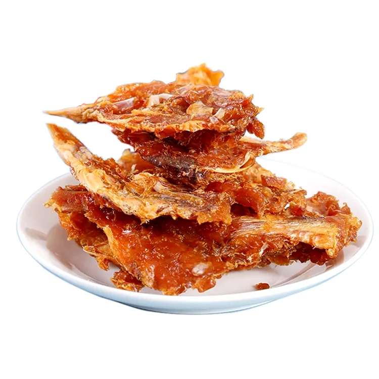 碳烤香酥红娘鱼干原味辣味即食蜜汁鱼片零食鱼干海岛特产红娘鱼