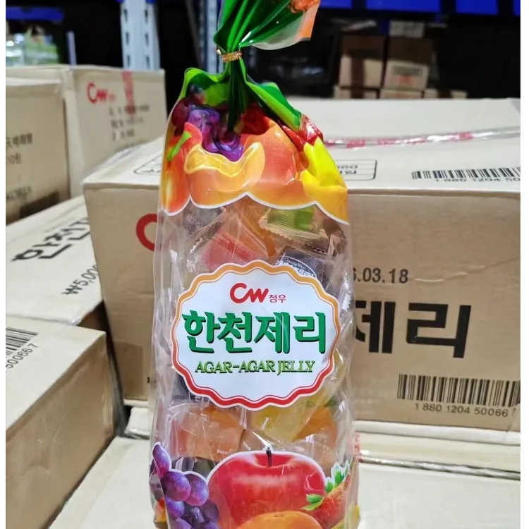 26年3月到期韩国进口青佑牌综合水果味软糖750g大包混装