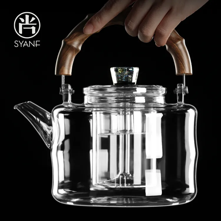 全玻璃煮茶壶加厚耐高温2025新款单壶家用电陶炉专用大容量烧水壶