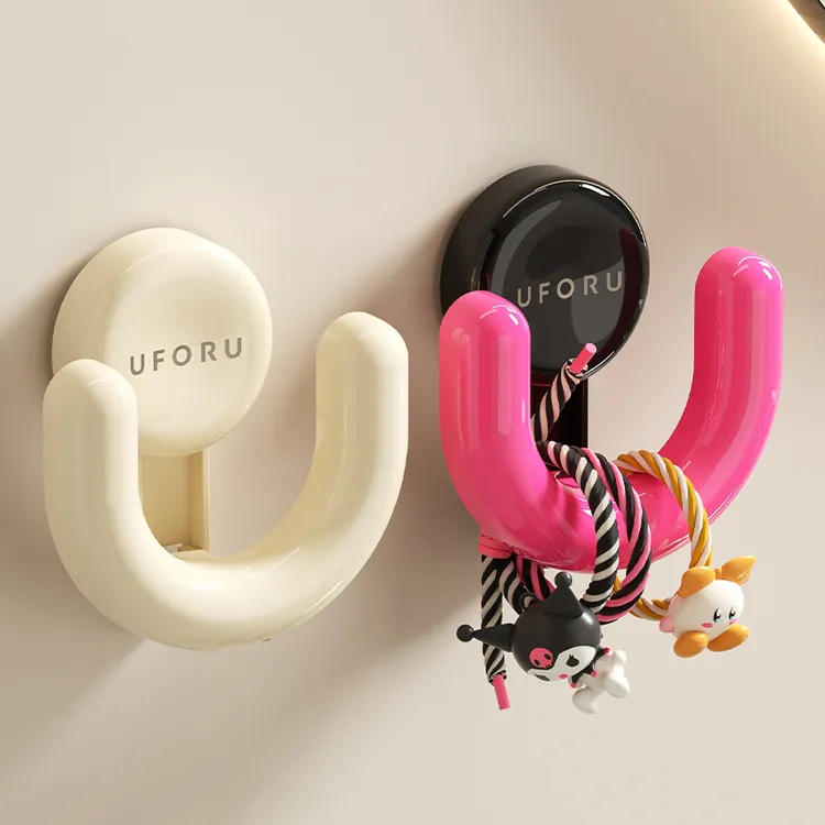 橱明星吸盘发饰无痕挂钩家用免打孔发箍头绳置物架多功能拖鞋架