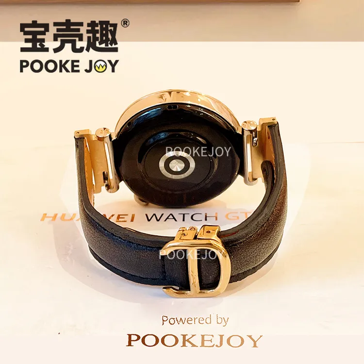 宝壳趣适用华为手表gt5/gt6表带G型扣皮表带watch4通勤gt4/3秋冬