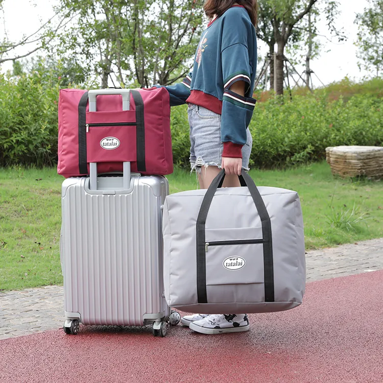 牛津布旅行收纳袋高承重大容量学生衣物棉被行李搬家整理加厚防潮