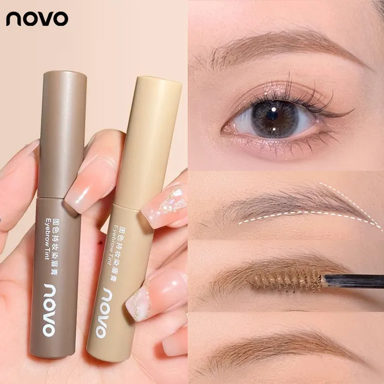 【主播补贴】NOVO染眉膏浅色防水持久正品半永久自然野生眉立体定型