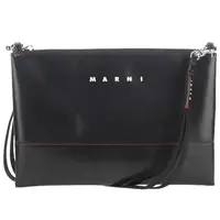 全新未使用 MARNI 时尚休闲舒适百搭潮流 渐变单肩包手拿包 黑色