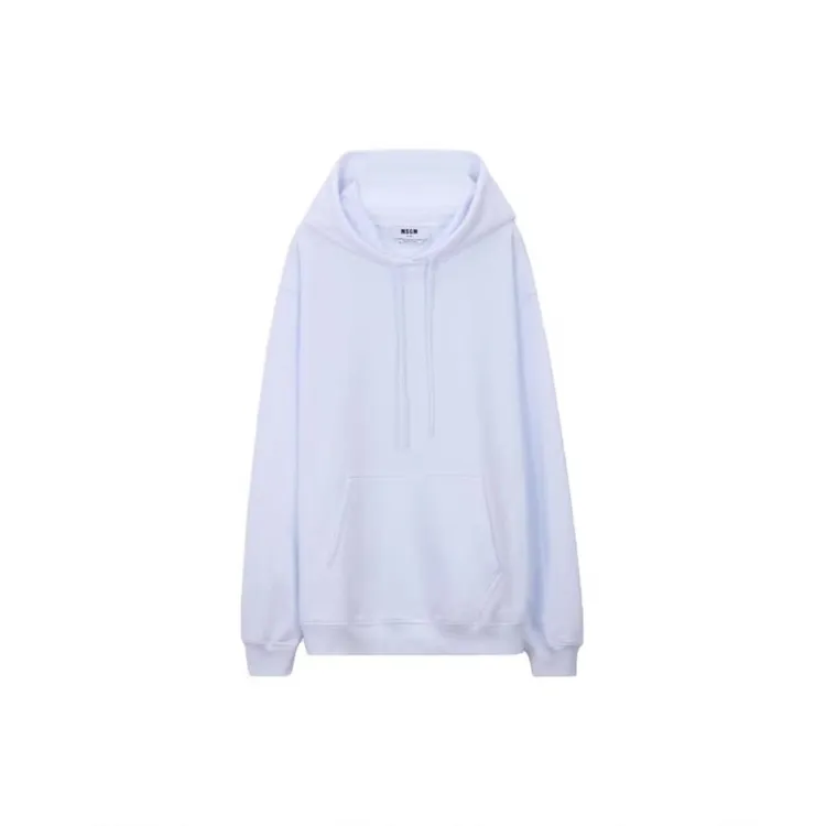 全新未使用  MSGM 字母印花卫衣春季清仓女装断码白三彩衣服服装