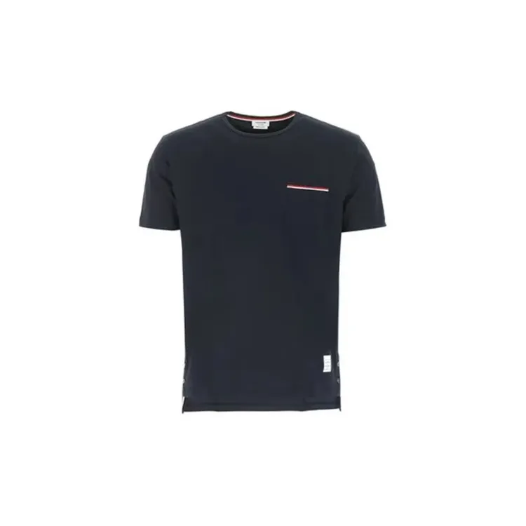 全新未使用 THOMBROWNE Tricolour accent 罗缎饰袋短袖T恤 夏