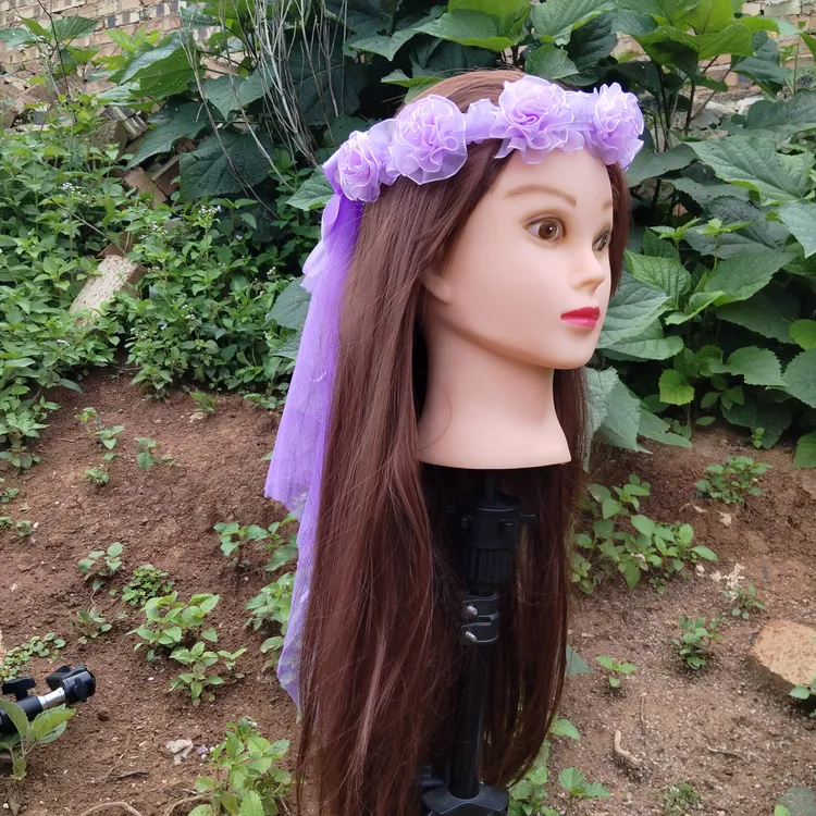 女童饰品手工花环