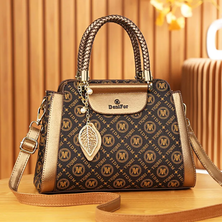 高级感女士包包2025新款冬季时尚大气手提包大容量单肩斜挎妈妈包