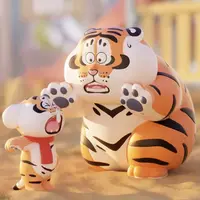 【拆盒】我不是胖虎父慈子孝系列潮玩盲盒手办