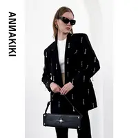  【AUNISEX专属】ANNAKIK金属流星吊坠西装3C4B0618H572