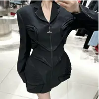 【AUNISEX专属】ANNAKIKI 羊毛3D异性收腰西装 3D4C0618H630