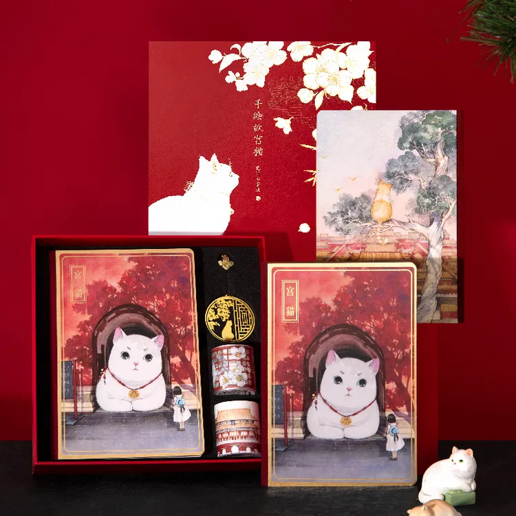 本宫好物宫猫笔记本女孩生日礼物实用创意礼品精北京文创教师节