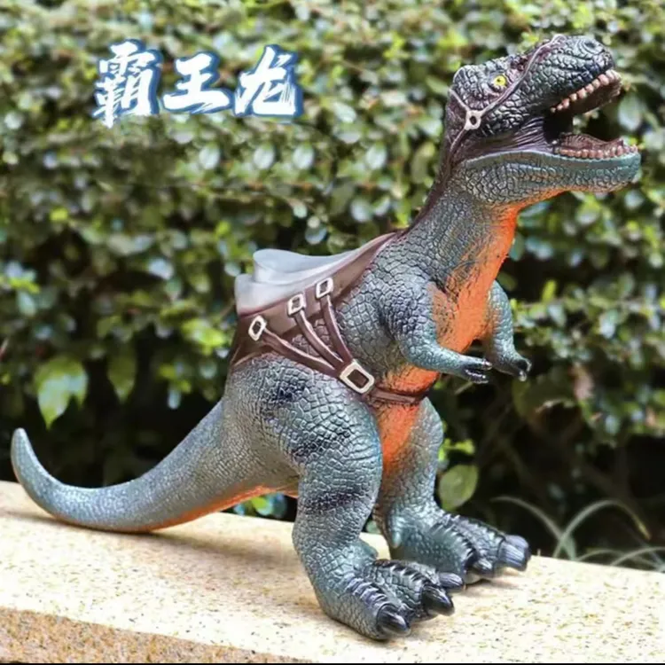 霸王龙玩具【长62高38cm 斜长76cm】可坐骑恐龙 早教版配电池