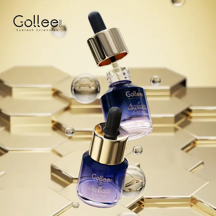 Gollee嫁接睫毛专用加固剂速干持久胶水伴侣去异味不泛白加速剂