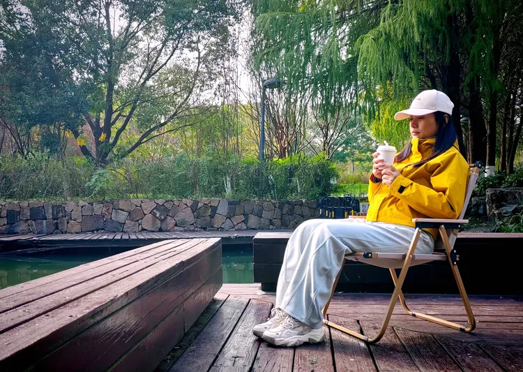 克米特椅户外折叠椅露营椅子野餐椅子折叠便携露营椅