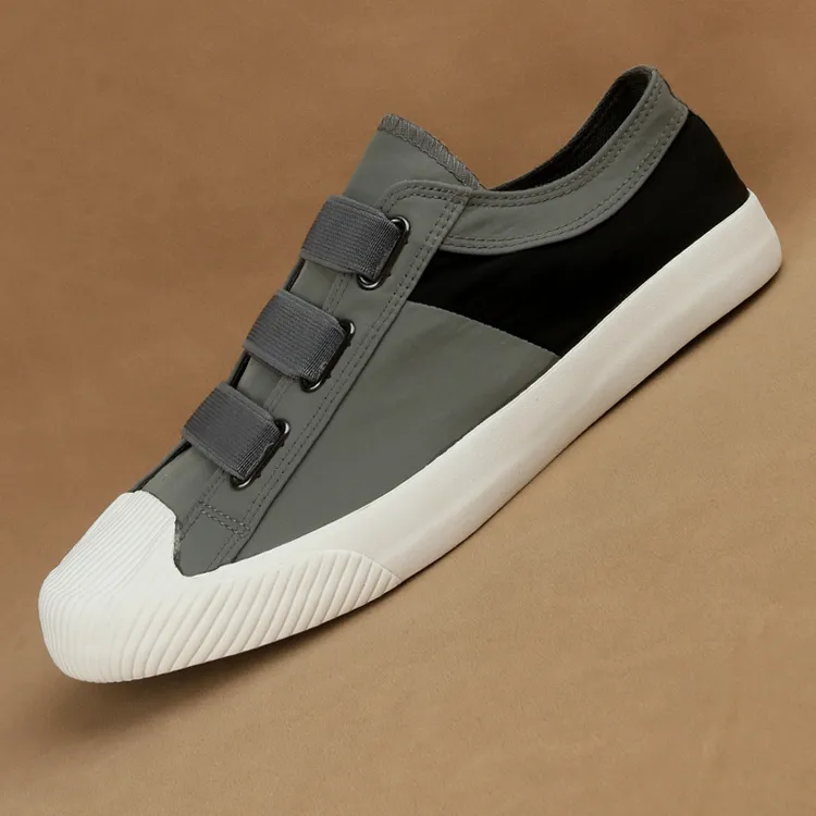 2024夏季冰丝透气潮流男士时尚休闲百搭软底舒适一脚蹬板鞋