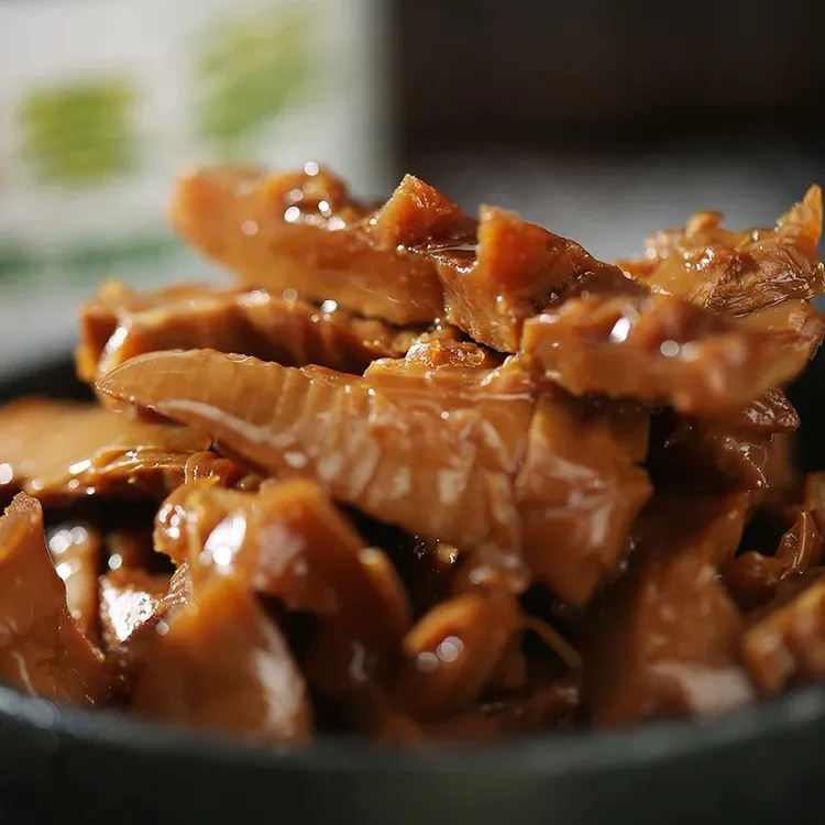 奉化油焖笋烤笋柴火酱油烤春笋宁波特产下饭菜凉菜雷笋即食罐装