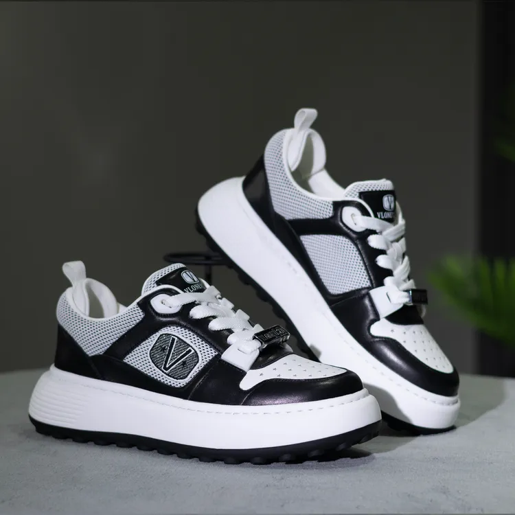 【光头佬】VLONEVLTN欧货男鞋2024秋冬新款时尚真皮百搭休闲板鞋