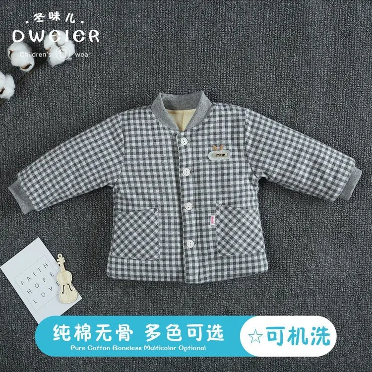 婴儿手工棉花棉衣冬季宝宝棉袄棉服男女儿童内胆小孩冬加厚棉内胆
