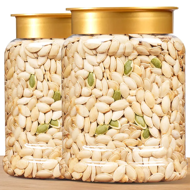 【新货】南瓜子500g罐装正宗大颗粒原味盐焗五香炒货熟白瓜籽零食