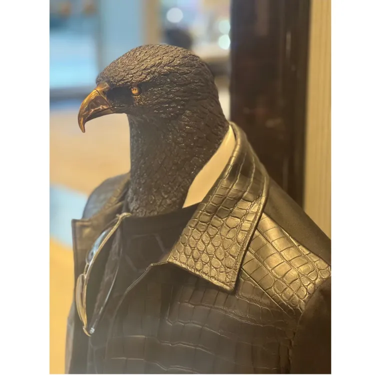 【高定】经典鳄鱼皮衣十年大鳄请直播间看实物