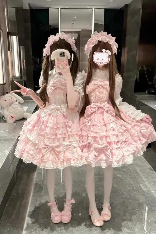 【爱意降临Lolita】可可甜心酱现货花嫁jsk超华丽lolita公主