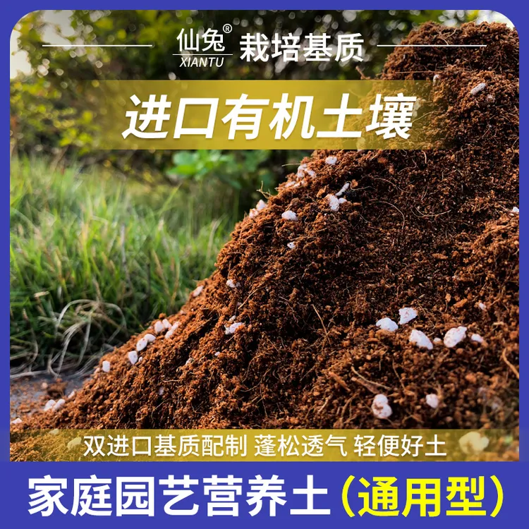 通用型花土优质精品进口批发绿植多肉专用土营养土养花专用种菜土