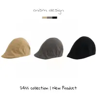 “南瓜帽”专属时髦者日系马术帽深帽身拼接剪裁车夫帽百搭报童帽