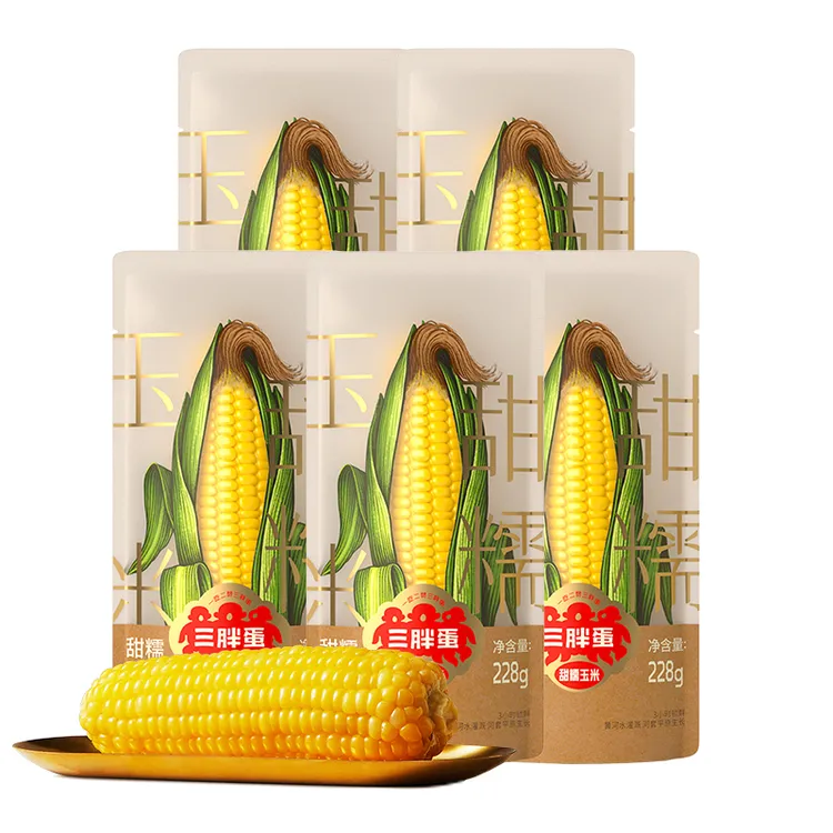 【达人专享】三胖蛋甜糯玉米228g*5根