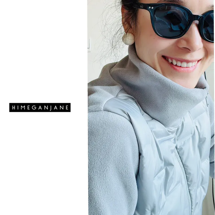 HIMEGANJANE 轻羽外套 摇粒绒拉链立领卫衣保暖外套 31120