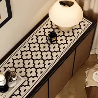 范居午夜巴塞长条皮革电视柜餐边柜垫长方形桌垫免洗防水防尘垫子