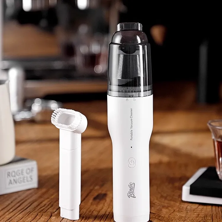 Bincoo咖啡吸粉器吧台咖啡机吸尘器桌面清洁器小型无线充电吸粉机