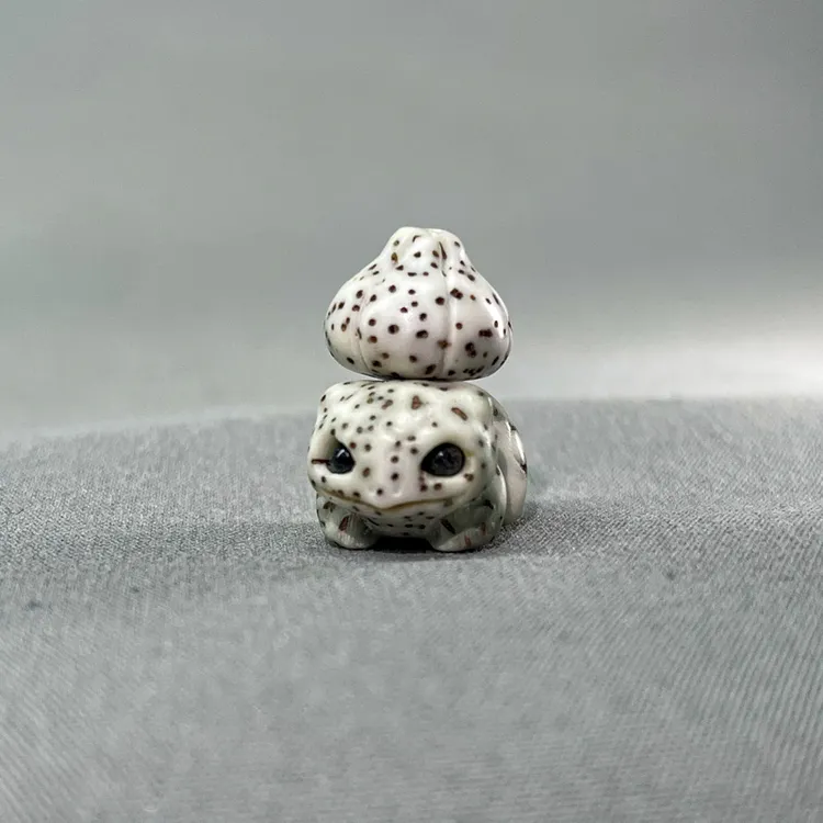 【宝可梦】爆款星月菩提雕刻宝可梦宠物小精灵蒜头王八吊坠挂件