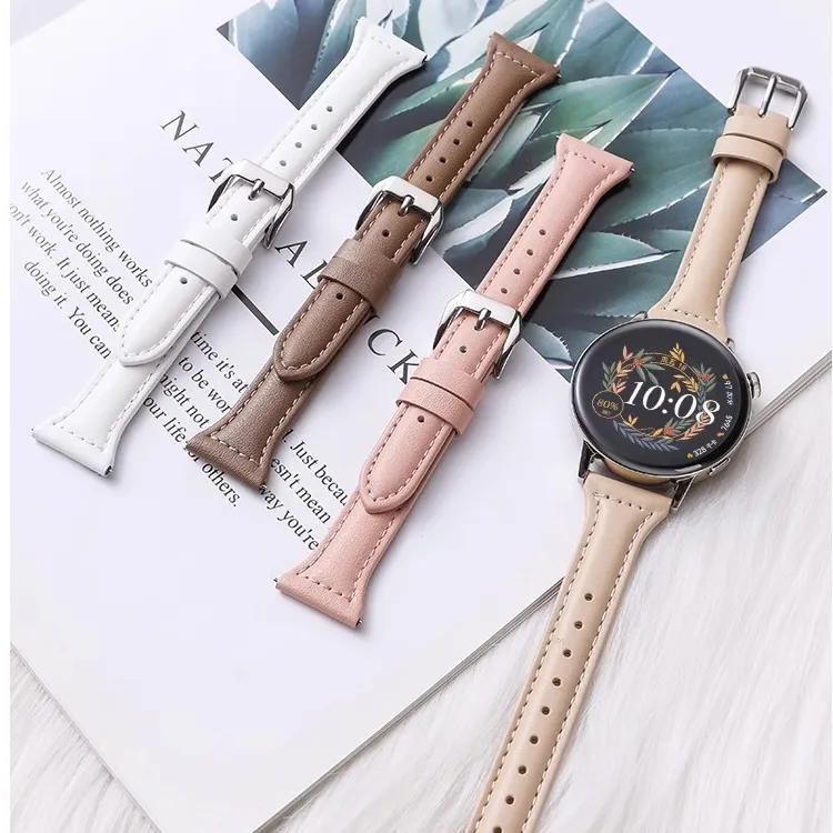 适用于华为GT5/GT4手表表带41MM智能手表皮表链小蛮腰女款腕带