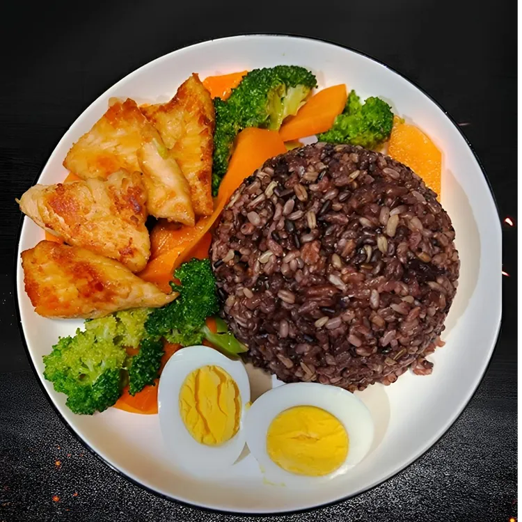 【10个轻食饭团】原味七色糙米饭团粗粮代餐轻食饱腹免煮开袋即食