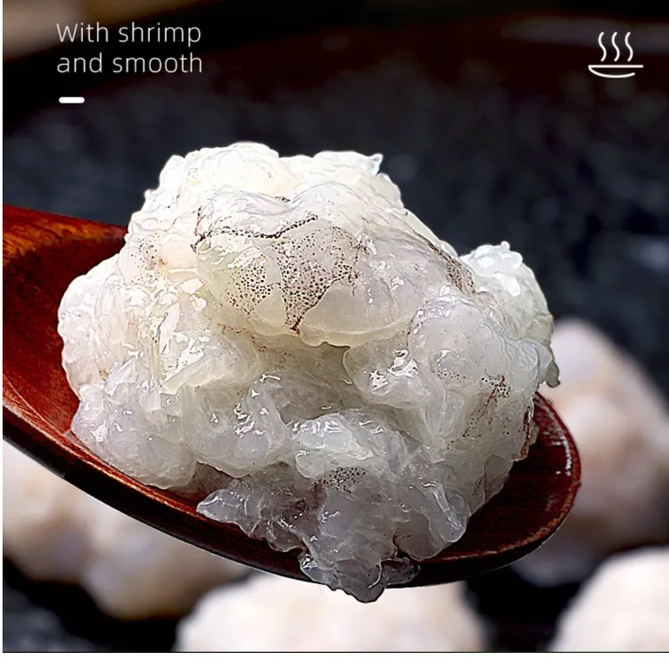 高品质虾滑150g*7包青虾仁虾肉含量约95%纯手工手打虾滑虾丸营养