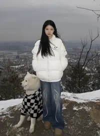 （瑕疵！介意勿拍）卓沅同款！某保299！国潮棉服男女同款