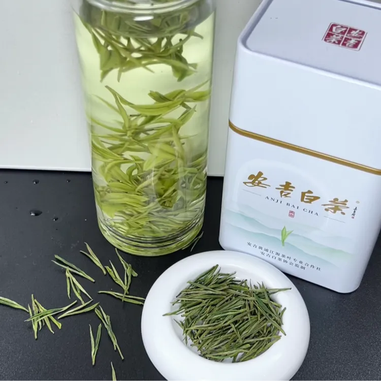 双11【浮力小嫩芽】2024安吉白茶新茶纯正兰花香口感鲜爽