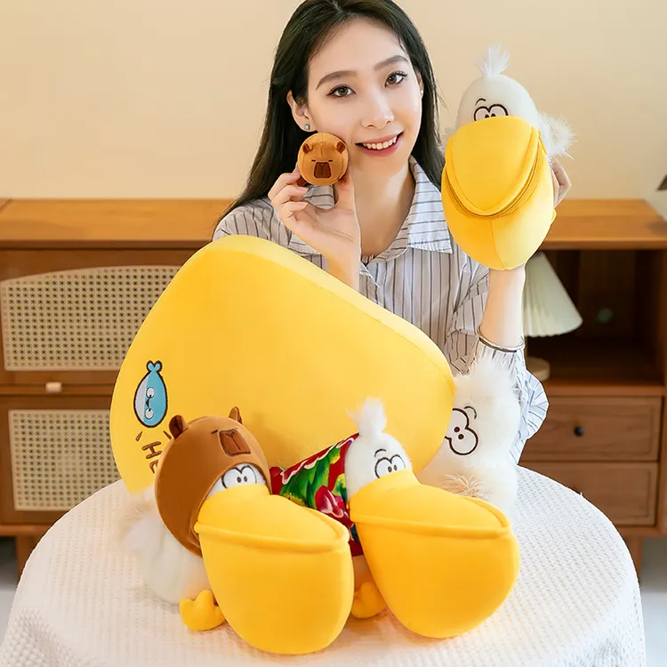 【艺凡】可爱鹈鹕鸟毛绒玩具多种款式鹈鹕鸟玩偶女生生日礼物公仔