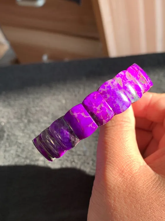 老料樱花紫舒俱来丝绒手牌手排